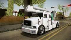GTA 5 Brute Utility Truck para GTA San Andreas