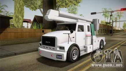 GTA 5 Brute Utility Truck para GTA San Andreas