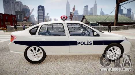 Renault Clio Symbol Police 2011 para GTA 4