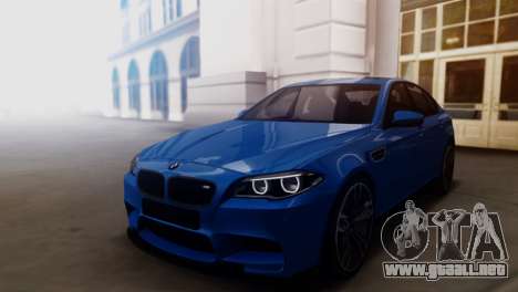 BMW M5 F10 2015 para GTA San Andreas