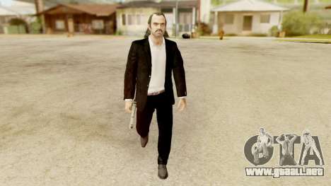 GTA 5 Trevor Prologue in Black Suit para GTA San Andreas