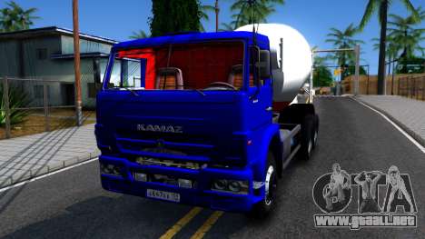 KamAZ 65115 Camión Mezclador De Concreto para GTA San Andreas