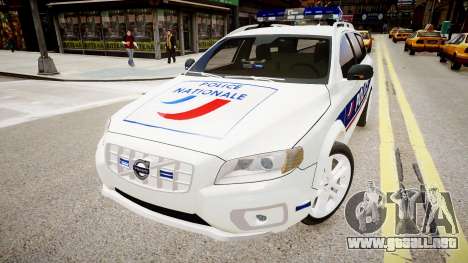 Volvo Police National para GTA 4