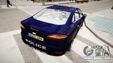 Ford Mondeo Police Nationale para GTA 4