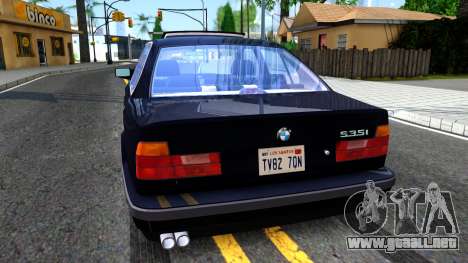 BMW E34 535i para GTA San Andreas