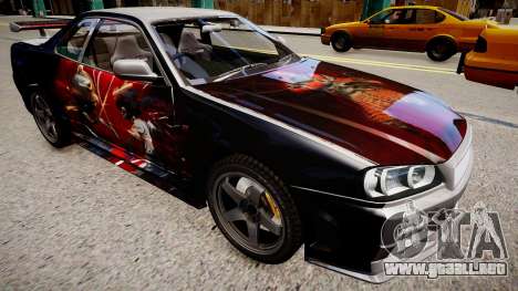 Nissan Skyline R34 Paintjob by eXTaron para GTA 4