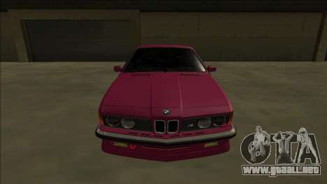 BMW M6 E24 para GTA San Andreas