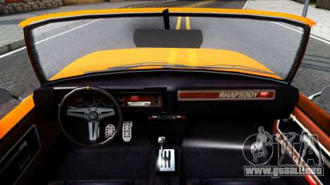 GTA V Declasse Rhapsody Cabrio Style para GTA San Andreas