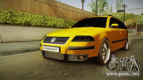 Volkswagen Passat B5 FL W8 para GTA San Andreas