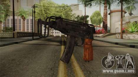 CoD 4: MW - Izquierda vz. 61 Remasterizado para GTA San Andreas