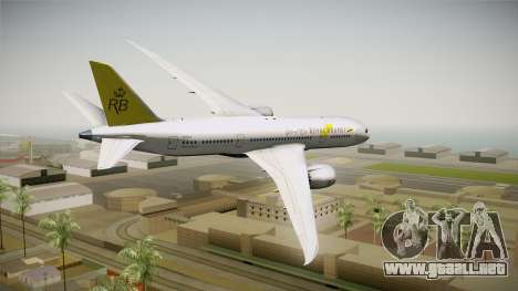 Boeing 787-8 Royal Brunei Airlines para GTA San Andreas