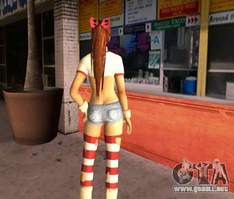 Kasumi Cut Top para GTA San Andreas