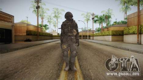 CoD 4: MW Remastered SAS v5 para GTA San Andreas