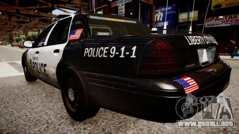 Ford Crown Victoria LCPD Police para GTA 4