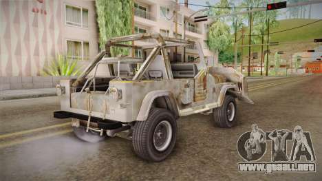 Jeep Wrangler Mad Max Style para GTA San Andreas