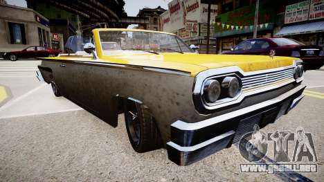 Voodoo Cabrio para GTA 4