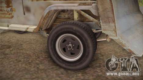 Jeep Wrangler Mad Max Style para GTA San Andreas