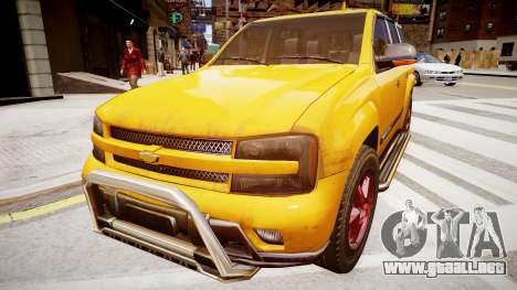 Chevrolet TrailBlazer v2.0 para GTA 4