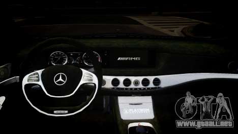 Mercedes-Benz S63 AMG W222 WALD para GTA 4