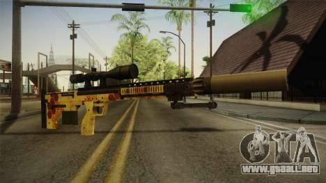 DesertTech Weapon 1 Camo para GTA San Andreas