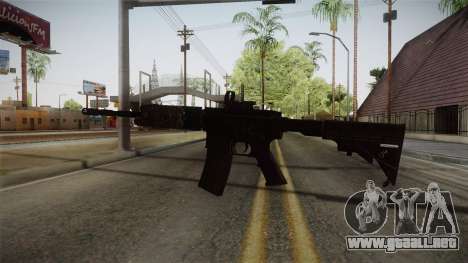 CoD 4: MW - M4A1 Remastered v2 para GTA San Andreas