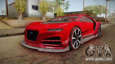 GTA 5 Truffade Nero Custom para GTA San Andreas