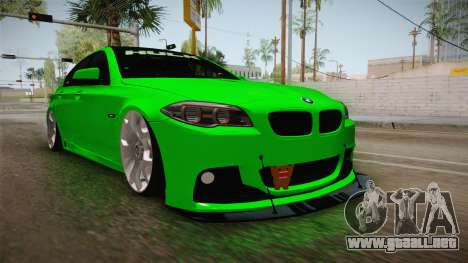 BMW M5 F10 Hulk para GTA San Andreas