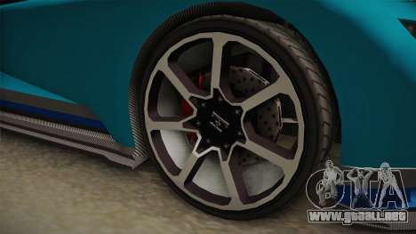 GTA 5 Truffade Nero Spyder IVF para GTA San Andreas