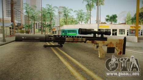 DesertTech Weapon 1 Camo Silenced para GTA San Andreas