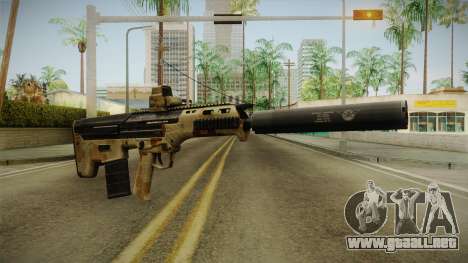 DesertTech Weapon 2 Camo Silenced para GTA San Andreas