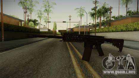 CoD 4: MW - M4A1 Remastered v3 para GTA San Andreas