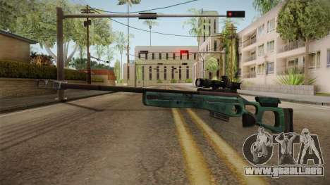 Battlefield 4 - SV-98 para GTA San Andreas