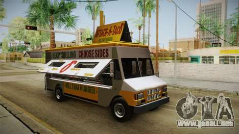 GTA 5 Brute Taco Van IVF para GTA San Andreas