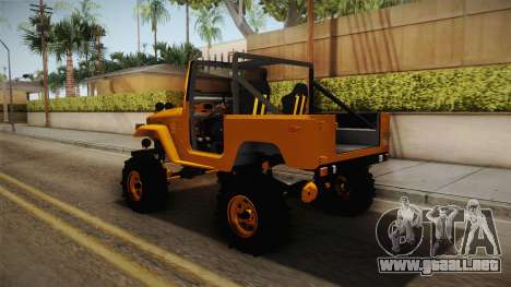 Toyota Land Cruiser Fj40 1978 Off Road para GTA San Andreas