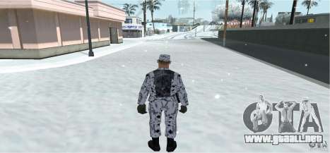 La Piel En Invierno (Ejército) 1.1 para GTA San Andreas