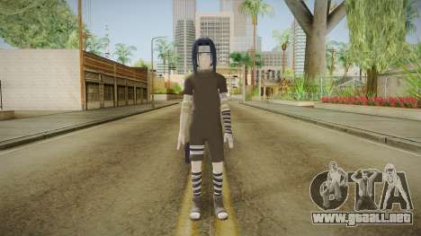 NUNS4 - Sasuke Genin Black Clothes Sharingan para GTA San Andreas