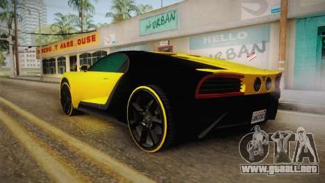 GTA 5 Truffade Nero Custom IVF para GTA San Andreas