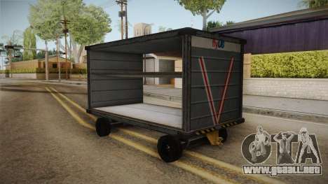 GTA 4 Airport Trailer 1 para GTA San Andreas