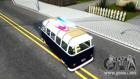 Volkswagen Transporter T1 Stance V2 para GTA San Andreas