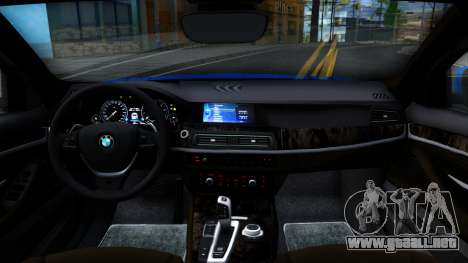 BMW 520i F10 para GTA San Andreas