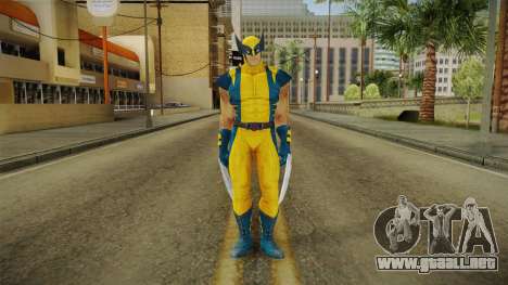 Marvel Heroes - Wolverine Modern UV para GTA San Andreas