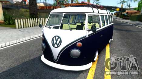 Volkswagen Transporter T1 Stance V2 para GTA San Andreas