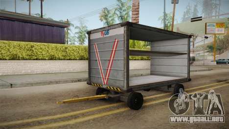GTA 4 Airport Trailer 1 para GTA San Andreas