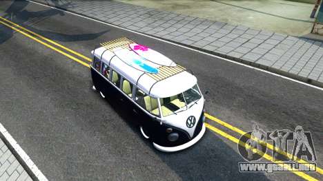 Volkswagen Transporter T1 Stance V2 para GTA San Andreas