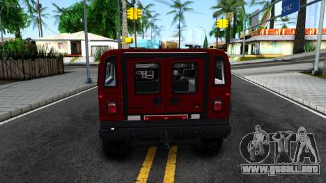 Hummer H1 Alpha para GTA San Andreas