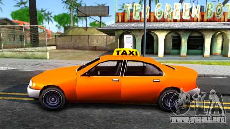 Kuruma GTA 3 Taxi para GTA San Andreas