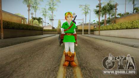 Hyrule Warriors - LINK (Ocarina Oftime) para GTA San Andreas