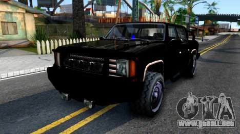 Tuned FBI Rancher para GTA San Andreas