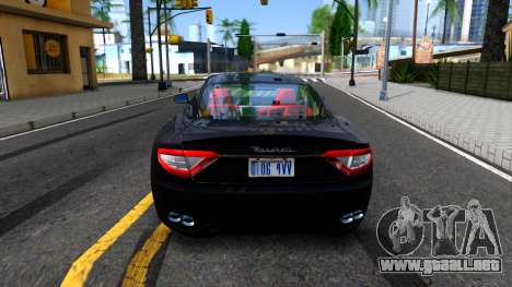 Maserati GranTurismo 2008 para GTA San Andreas