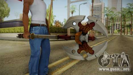 Injustice: Gods Among Us - Ares Axe para GTA San Andreas
